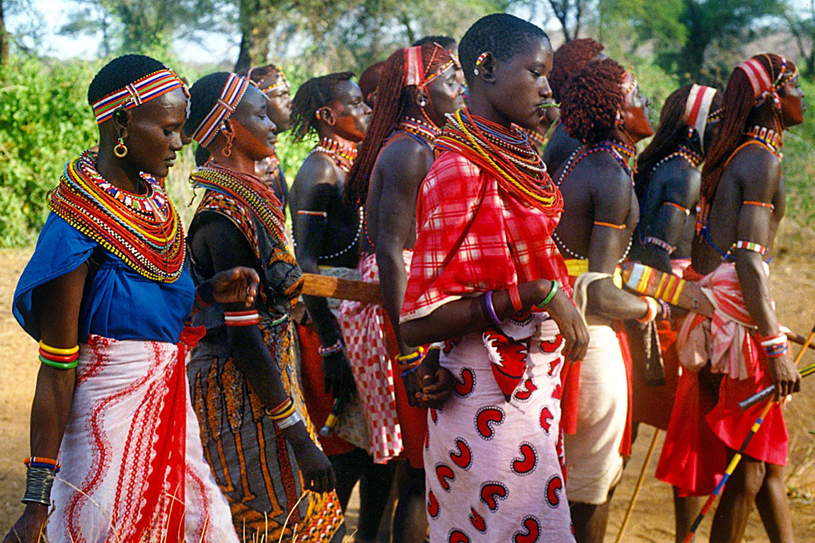 Samburu Dance, Kenya