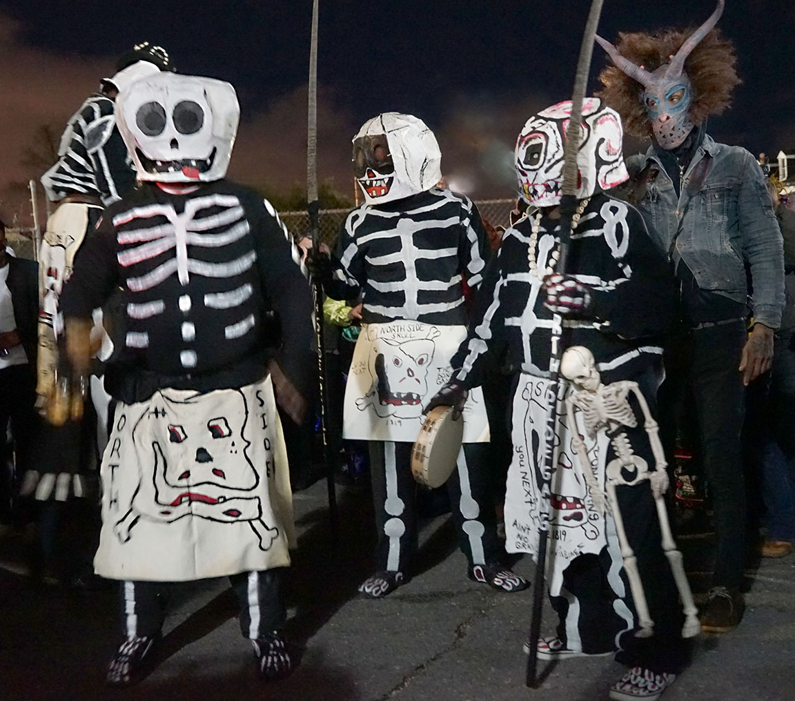 Skull & Bone Gang, Mardi Gras, New Orleans